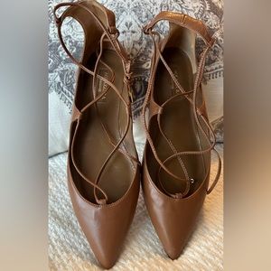 BRAND NEW LEATHER FLATS MADE IN ITALY